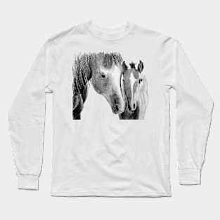 Horse and Foal Long Sleeve T-Shirt